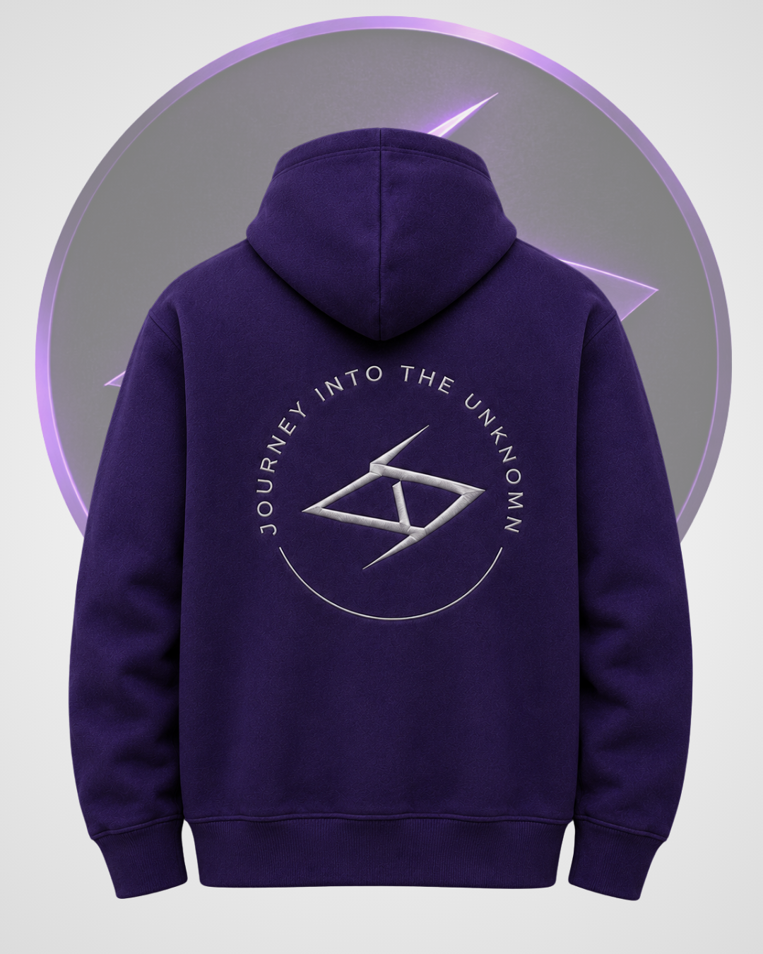 Moletom-Roxo Púrpura Verso